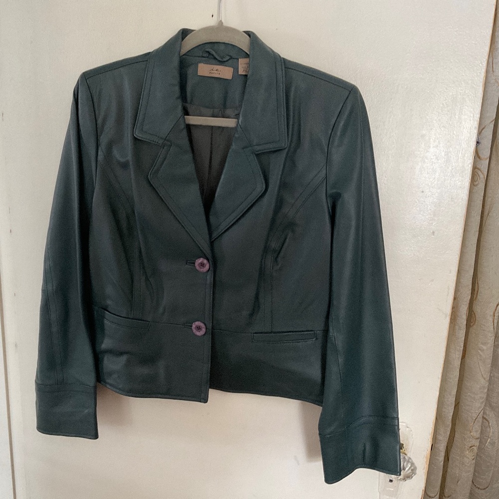 Vintage Leather Jacket From i.e. Petite Extra Large
